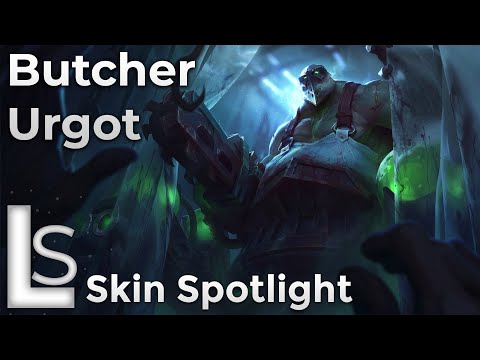 Butcher Urgot - Skin Spotlight - League of Legends - Patch 10.24.1