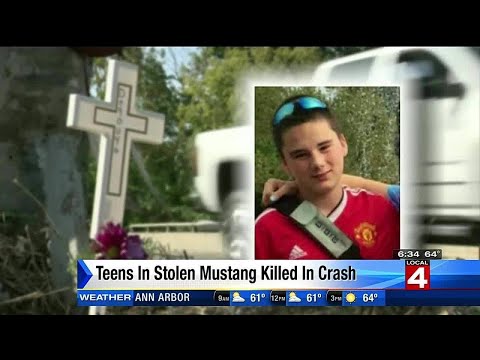 Teens in stolen Mustang killed in crash