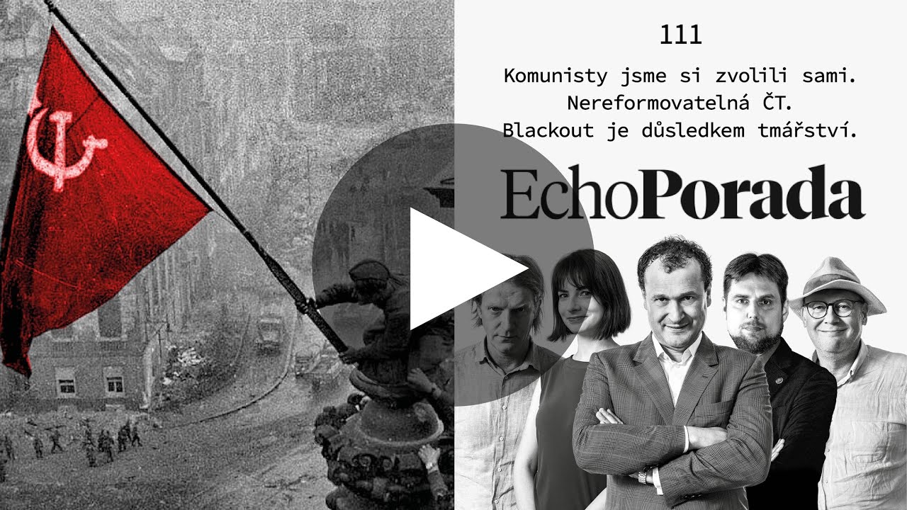 Komunisty jsme si zvolili sami. Nereformovatelná ČT. Blackout je důsledkem tmářství