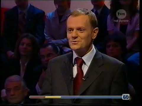 Debata "Wybory 2005" Tusk - L. Kaczyński przed wyborami prezydenckimi (20.10.2005)