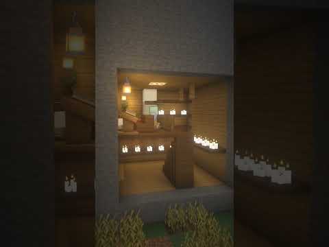 JUNS MAB Architecture Tutorial - Minecraft mountain house #shorts
