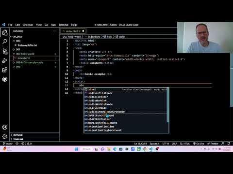 Writing Inline Javascript