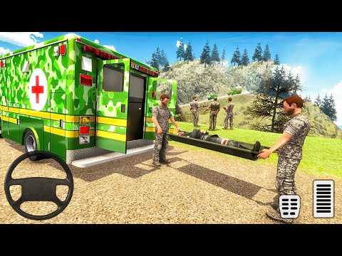 US Army Ambulance Driving Rescue Simulator 2020 - Android Gameplay