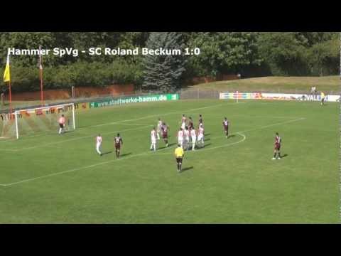1. Spieltag 2012/13: Hammer SpVg - SC Roland Beckum 4:0 (2:0)