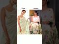 Pooja Vs Keerthi Shortfeed Saree Keerthysuresh Poojahegde Treanding Viralreels