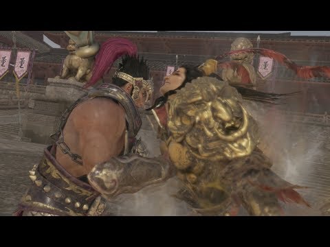 Hua Xiong Story Mode Ultimate Difficulty Part 2 - Helbindi vs Lu Bu - Dynasty Warriors 9