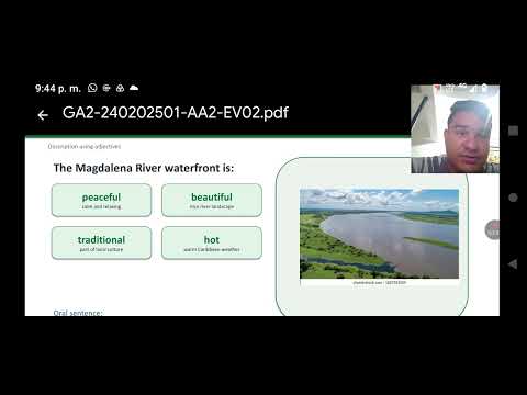 Presentation about the Magdalena River Waterfront in Magangué, Bolívar, Colombia.