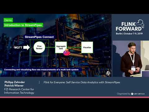 Flink for Everyone: Self-Service Data Analytics with StreamPipes - Philipp Zehnder&Patrick Wiener