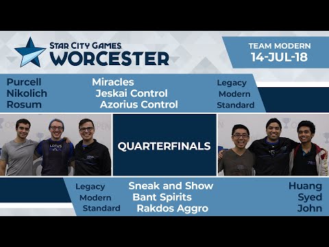 SCGWOR: Quarterfinals - Purcell, Nikolich, Rosum vs Huang, Syed, John | Modern