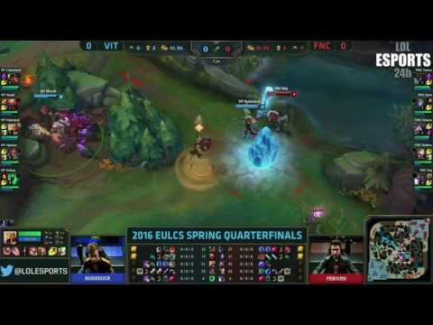 VIT vs FNC LOL Esports | EU LCS Spring Playoffs Quarterfinals Day 1 | Vitality vs Fnatic G