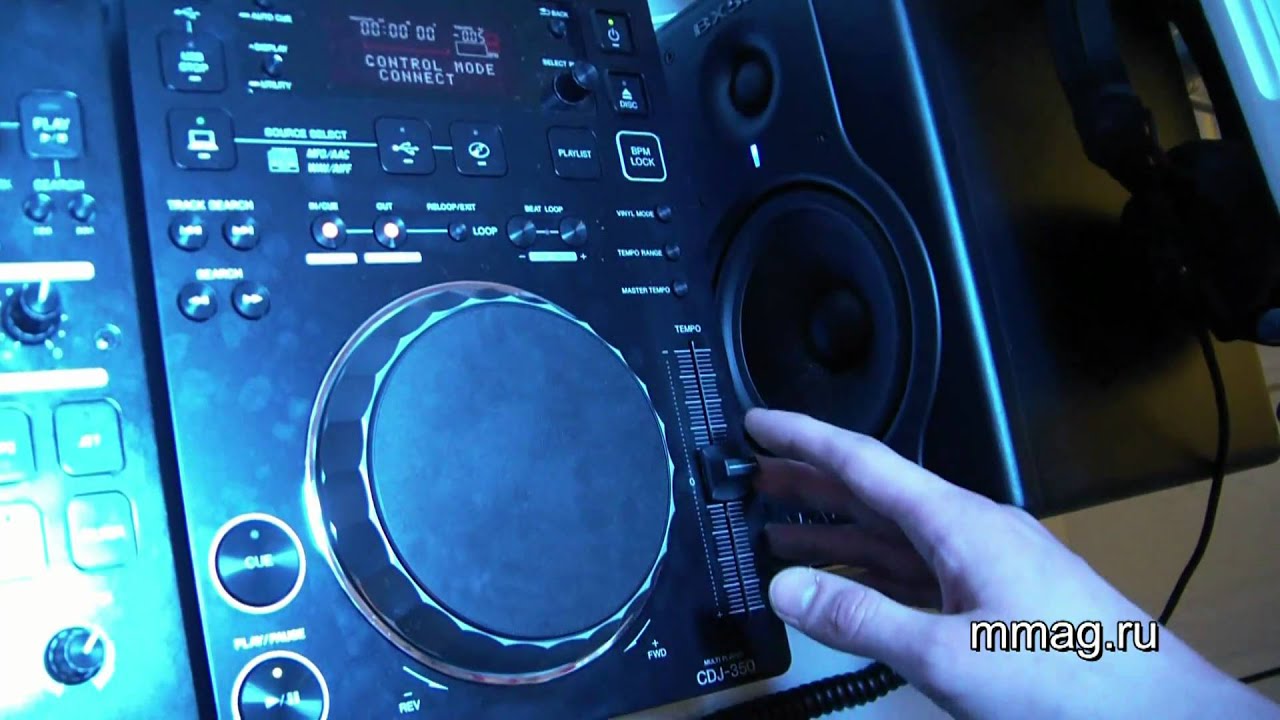 DJ CD-проигрыватель Pioneer CDJ-350 Black