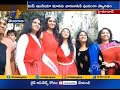 VLCC Femina Miss India World 2020 Manasa Varanasi Gets A Royal Welcome As She Arrives In Hyderabad