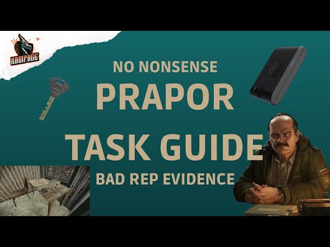 Bad Rep Evidence - A Quick No-Nonsense Guide - Escape From Tarkov