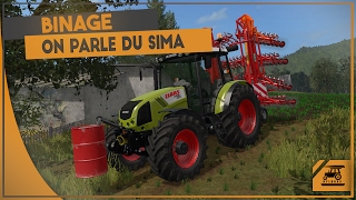 Farming Simulator 17 - On fait du binage et on parle du SIMA !