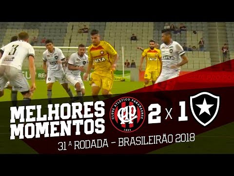 Atlético Paranaense 2x1 Botafogo | MELHORES MOMENTOS