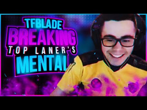 TFBlade ABUSES OP Top Champ and MAKES ENEMY TOP TILT