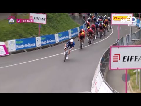 4 Jours de Dunkerque 2025 - Revivez le final de la 2e étape... un vainqueur acrobate sur une jambe !