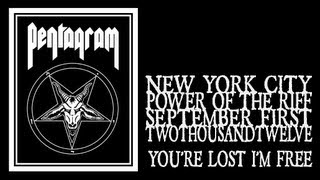 Pentagram - You&#39;re Lost I&#39;m Free (Warsaw 2012)