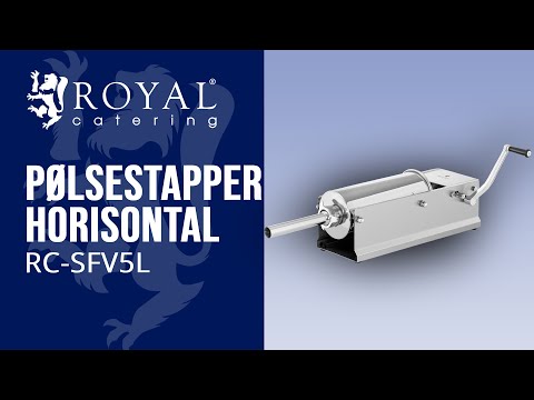 video - Pølsestapper - horisontal - 5 L