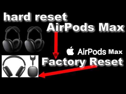 How to hard reset your AirPods Max to fix pairing issues,Battery Drain,won't charge