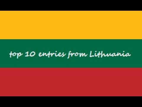 Eurovision 2009-2018: top 10 entries from Lithuania
