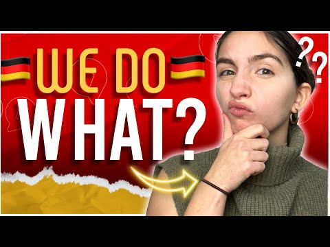 WEIRD German BEHAVIOR: Typical things Germans do