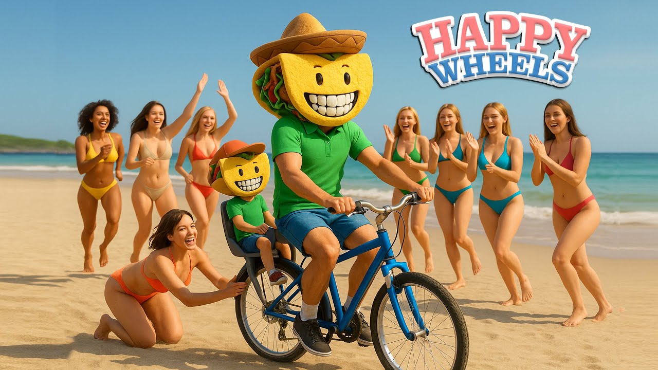 EL MEJOR NIVEL DE HAPPY WHEELS! LLORO DE LA RISA!!