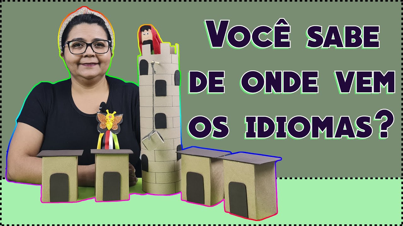 A Torre de Babel - História Bíblica Infantil.