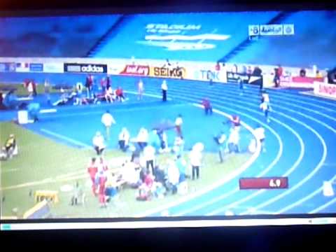 Championnat du monde cadet  400m Thomas