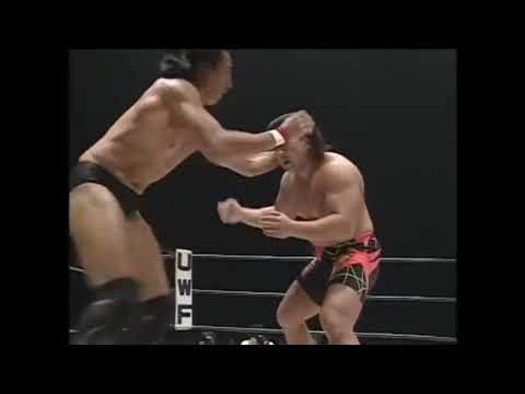 Yoshihiro Takayama vs Kensuke Sasaki (Union of Professional Wrestling Force International 10-28-95)