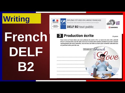 DELF B2 Production écrite | How to Write a Letter in French | DELF B2 Writing Exam