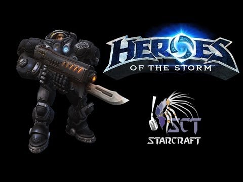 Heroes of the Storm bohaterowie Abathur, Raynor, Witch Doctor, Gazlowe, Tassadar pl polski komentarz