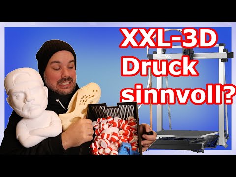 WOW | So nützlich ist das rießen Druckbett des Anycubic Kobra 3 Max | XXL-3D Drucker