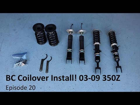 How to install BC Coils on a 350z EP20 Z33 Drift Car