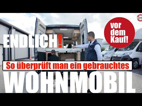 ENDLICH! Wohnmobil gebraucht kaufen: Mit diesen Profi-Tipps sicher ans Ziel