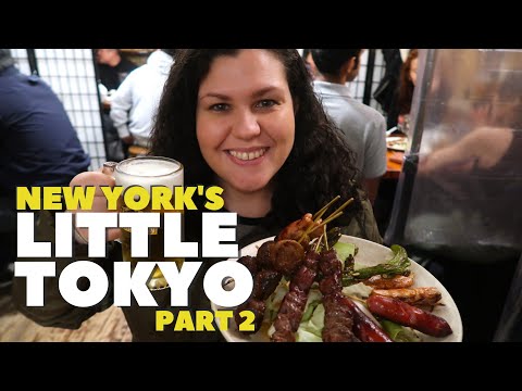 🗽🇯🇵 New York's Little Tokyo - Part 2 (feat. a hidden sake bar!) | New York Vlogs