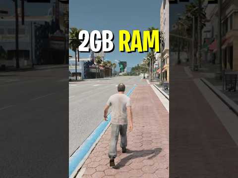 Playing all GTA Games in 2GB RAM 😲