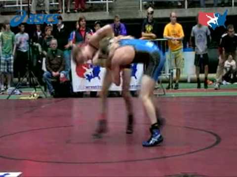 USAW Junior Folkstyle Nationals: 119 pound final - Nick Harrison vs. Corey Hodowanic