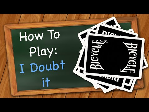 How to play I Doubt It (aka BS)