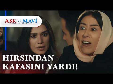 Hasibe, Mavi'nin kafasını YARDI! - Aşk ve Mavi 50. Bölüm