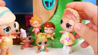 Surprise Calico Critters with Unboxing Dolls