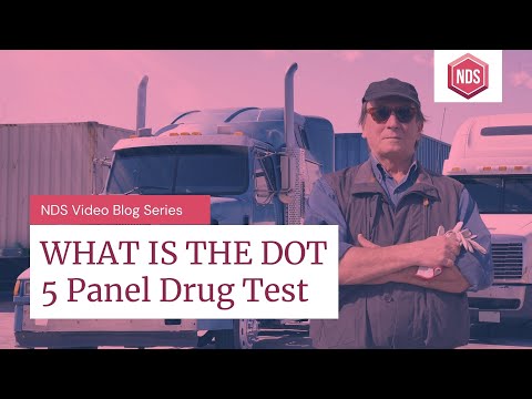 What Is The DOT 5 Panel Drug Test? (Department Of Transportation Drug Testing)
