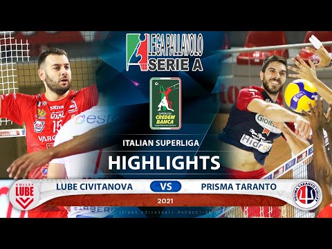 Lube Civitanova vs Prisma Taranto | Highlights | Italian Superliga | HD