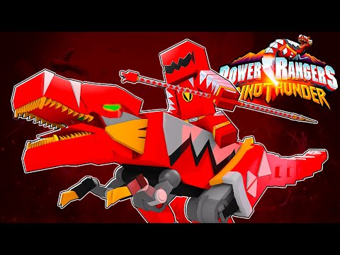 Minecraft: MY FIRST MEGAZORD T-REX!! - POWER RANGERS Ep.4