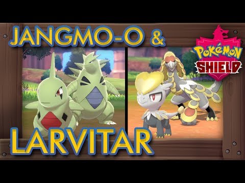 Pokémon Sword & Shield - How to Catch Larvitar & Jangmo-o