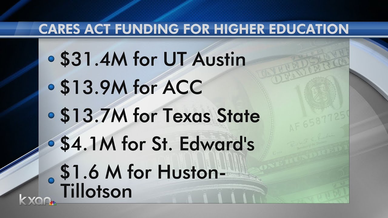 CARES Act helping out Texas colleges