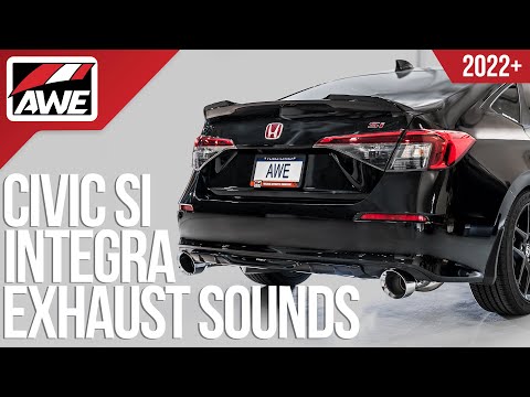 AWE Catback Exhausts for Acura DE4 Integra & Honda FE1 Civic Si