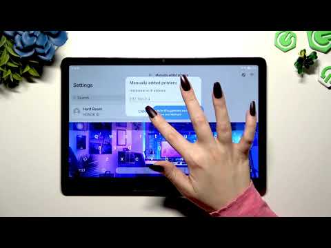 HONOR Pad X8a – How to Connect to Printer