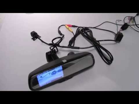 Обзор зеркала с видеорегистратором и функцией автозатемнения AVS0488DVR (AUTO DIMMING)