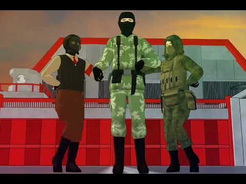 metal gear solid 3 & pw soviet soldiers / nee (perfume) / mmd
